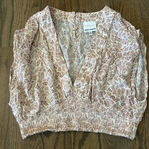 Skylar + Madison Patterned Crop Top Size S
